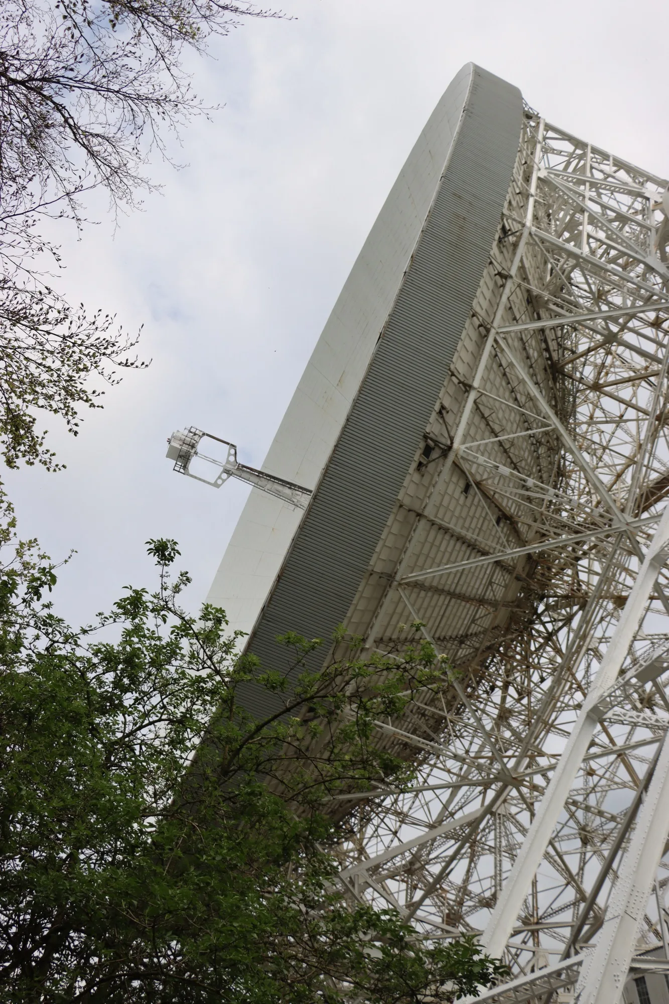 A photo of the Lovell Telescope at Jodrell Bank