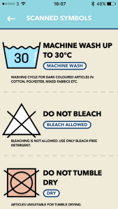 A screenshot of the Laundry Day app on an iPhone