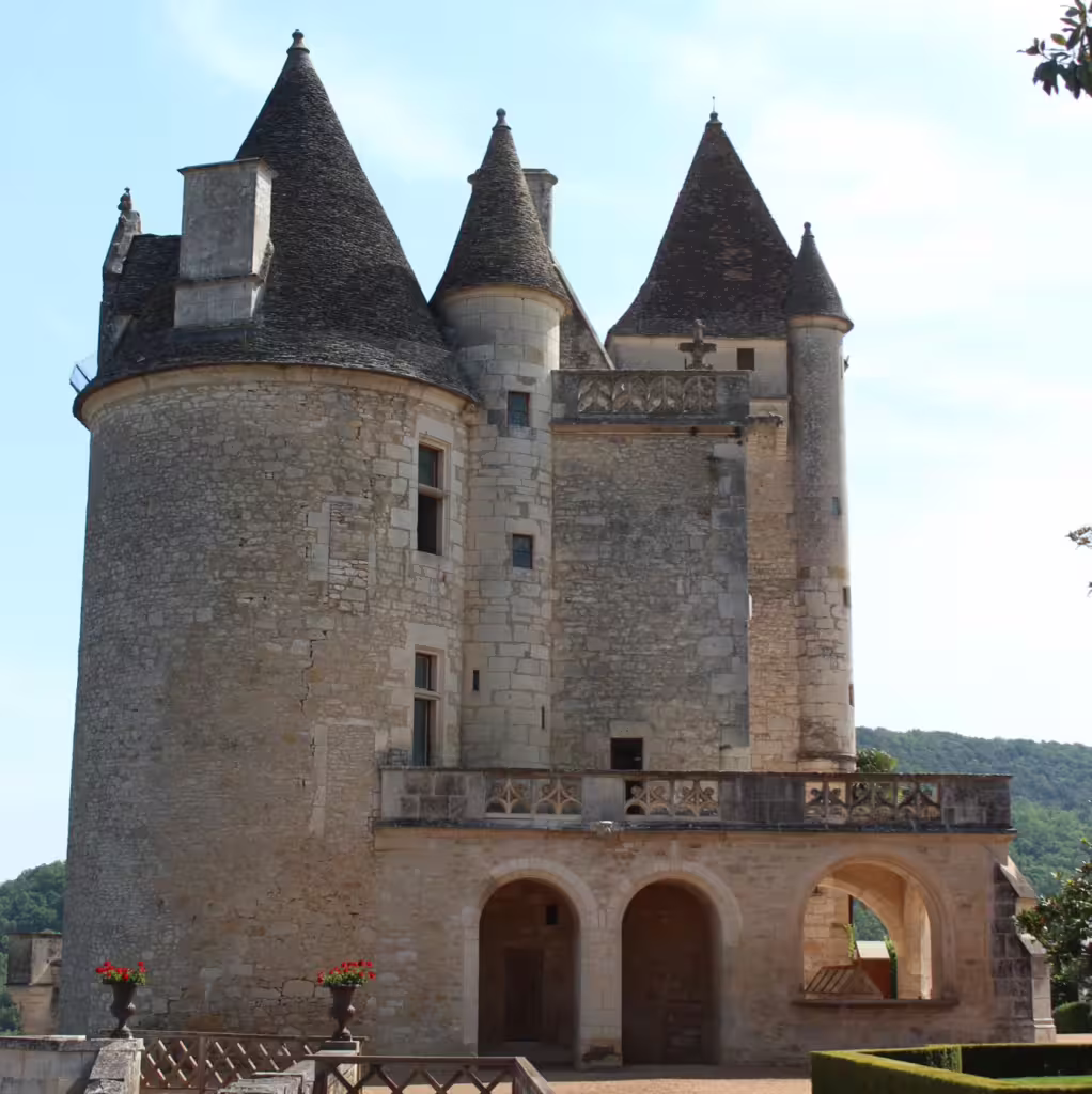 A photo of Château des Milandes in the Dordogne