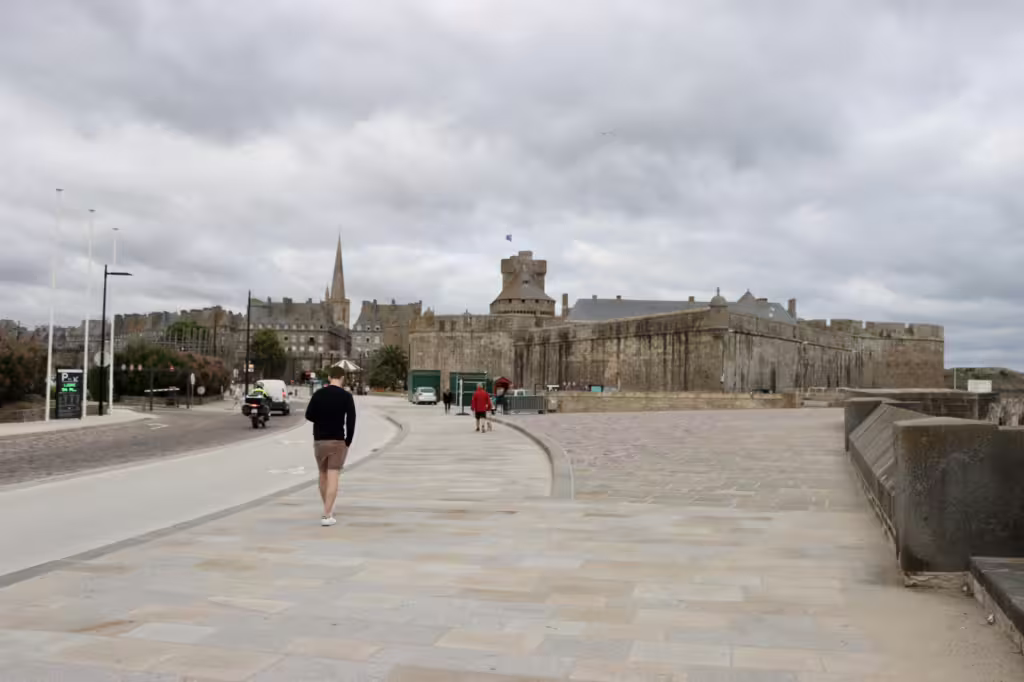 A photo of St Malo in Brittany
