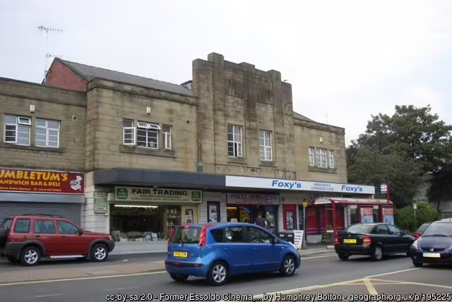 A photo of the former Essoldo Cinema in Sowerby Bridge