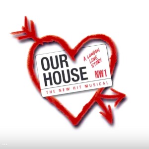 The logo for Our House - The Madness Musical