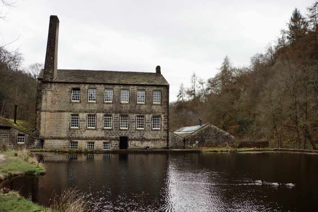 Gibson Mill at Hardcastle Crags, which is off-grid.