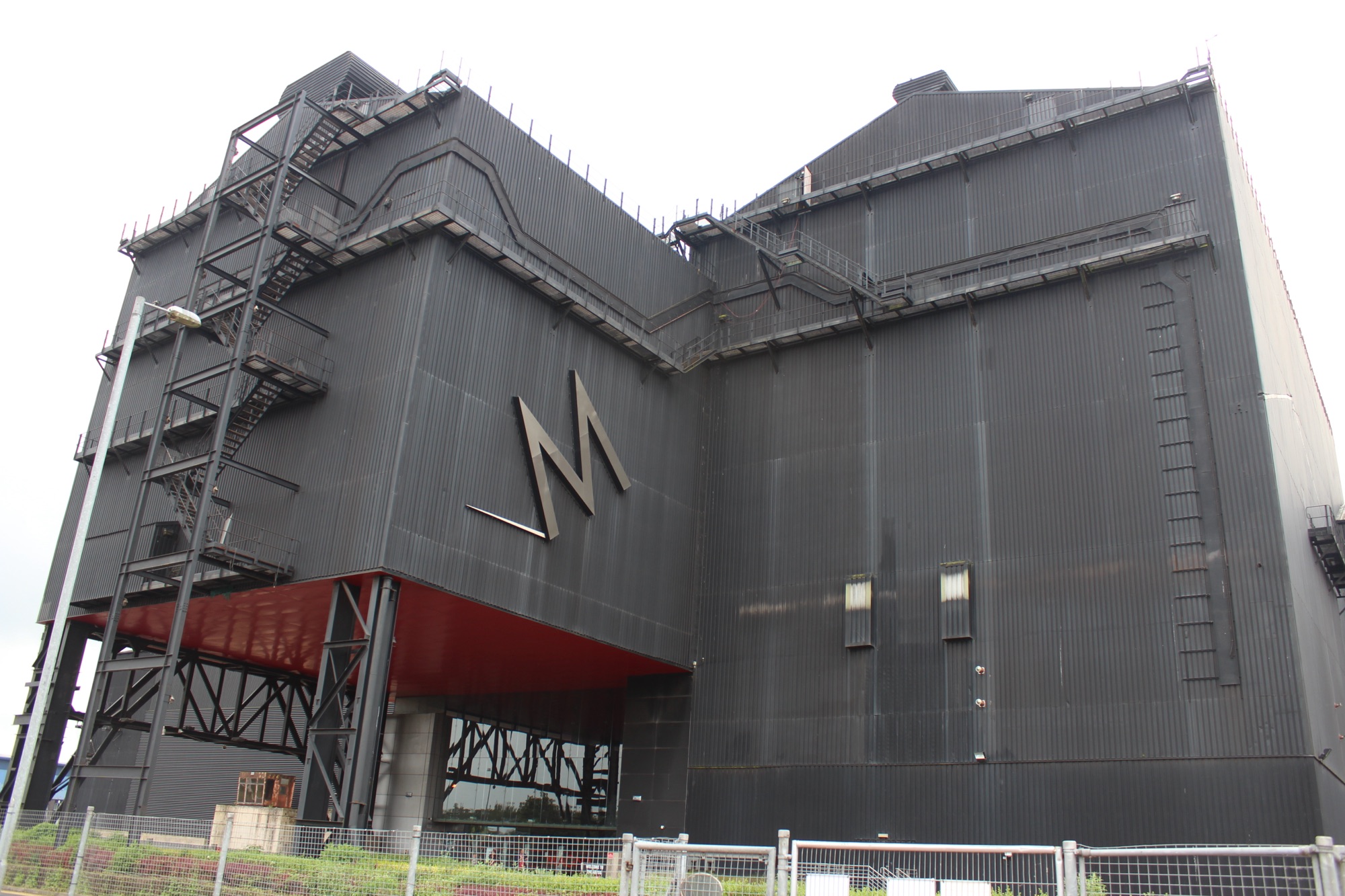 A photo of the outside of Magna Science Adventure Centre