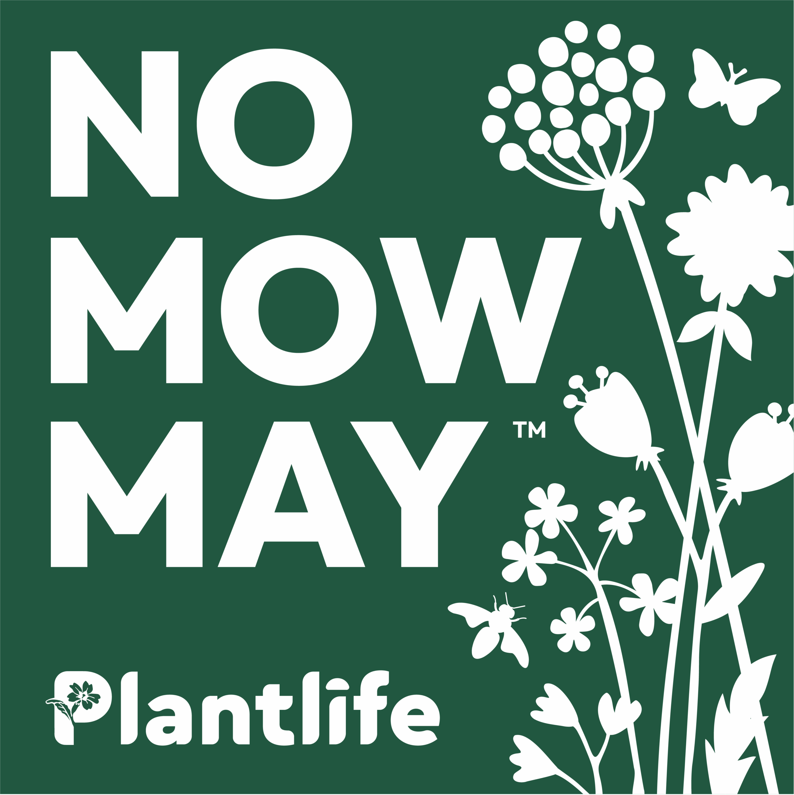 No Mow May logo