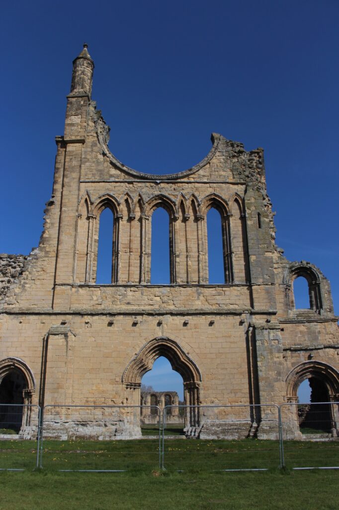 A photo of Byland Abbey