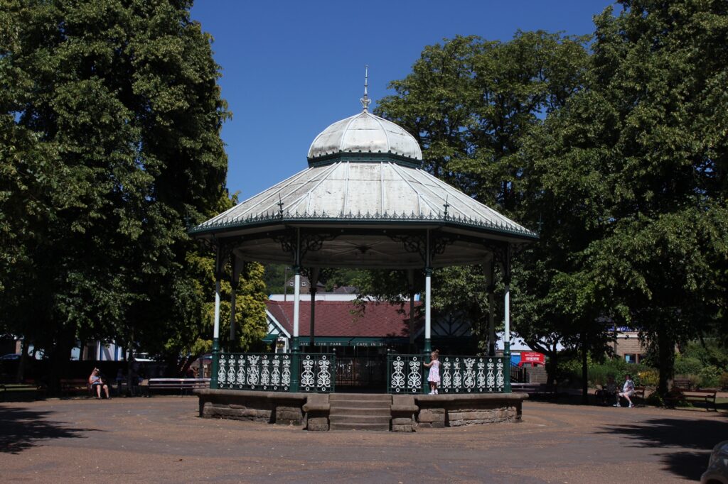The bandstand at Matlock