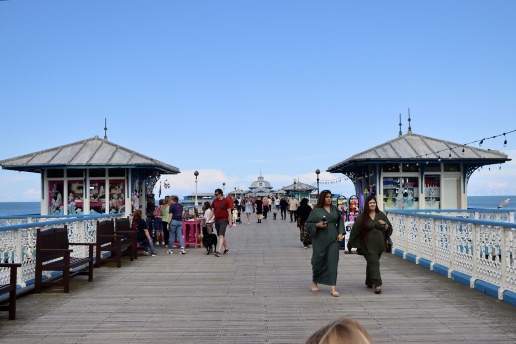 A photo of Llandudno pier