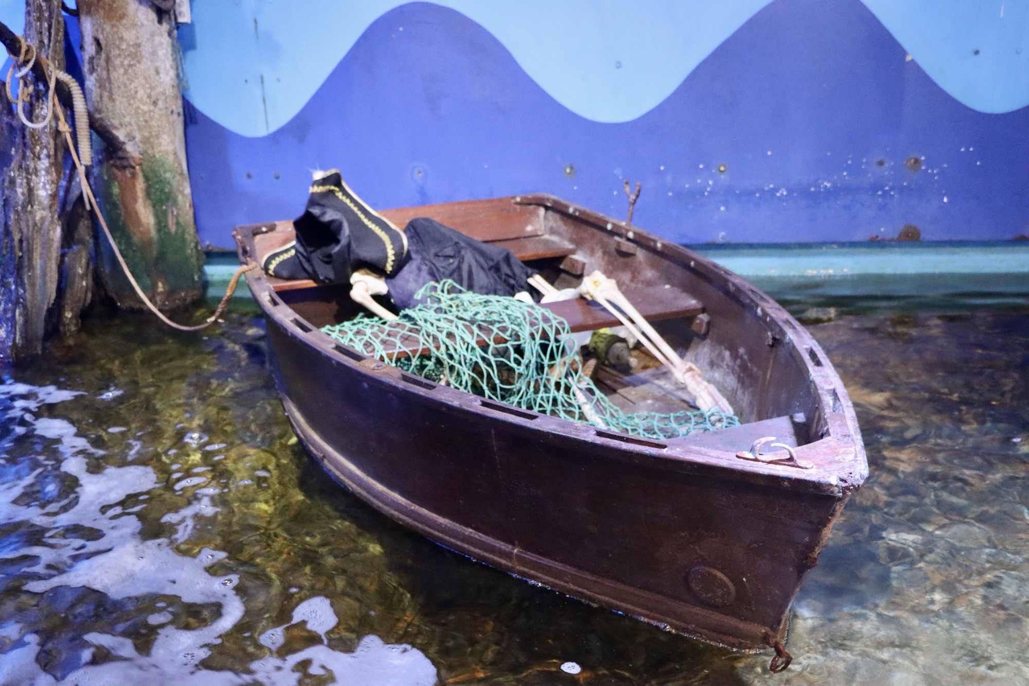 A photo of a boat at Anglesey Sea Zoo