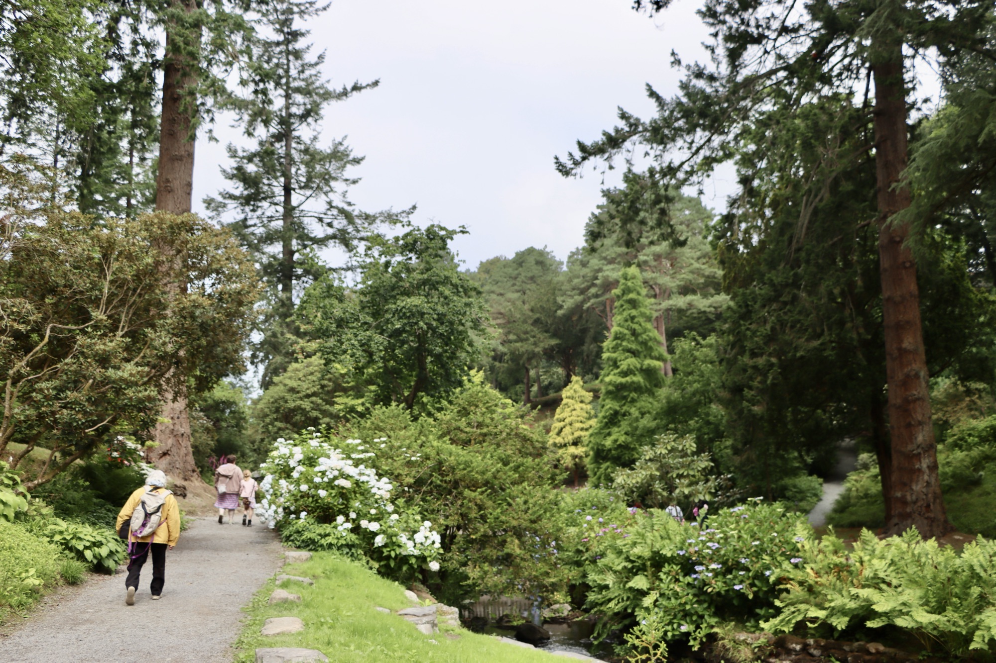 A photo of Bodnant Garden.