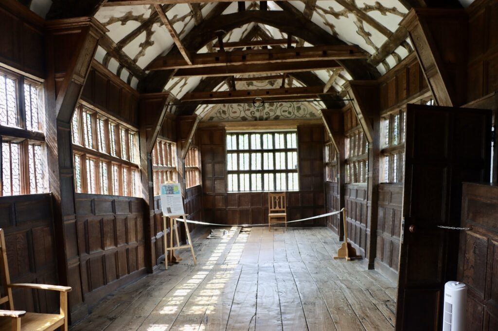 The Long Gallery at Little Moreton Hall
