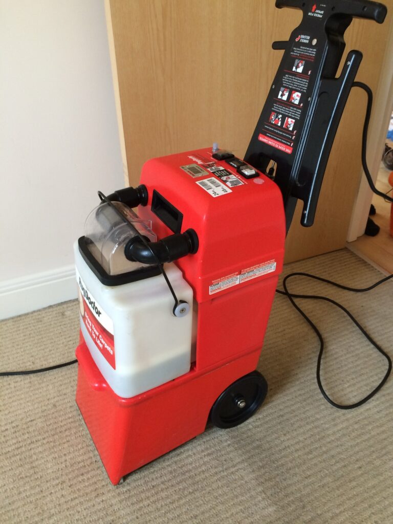 A photo of the Rug Doctor machine