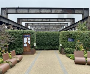 A photo of the Castlefield Viaduct