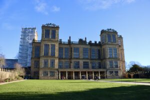 A photo of the outside of Hardwick Hall
