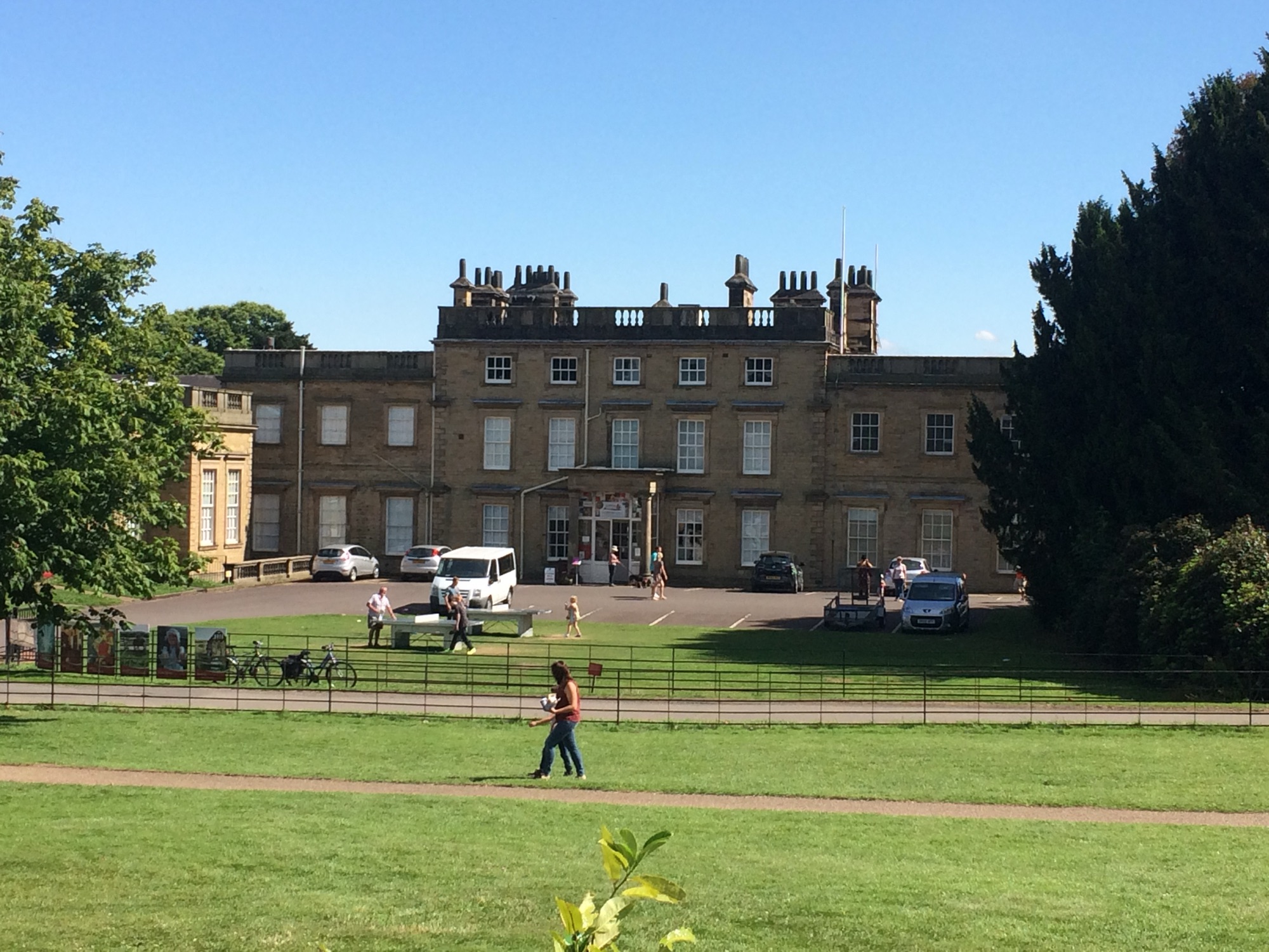 A photo of the outside of Cannon Hall, a stately home which is now a museum, located near Barnsley.