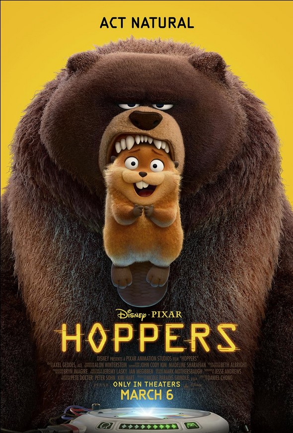 The film poster for Hoppers