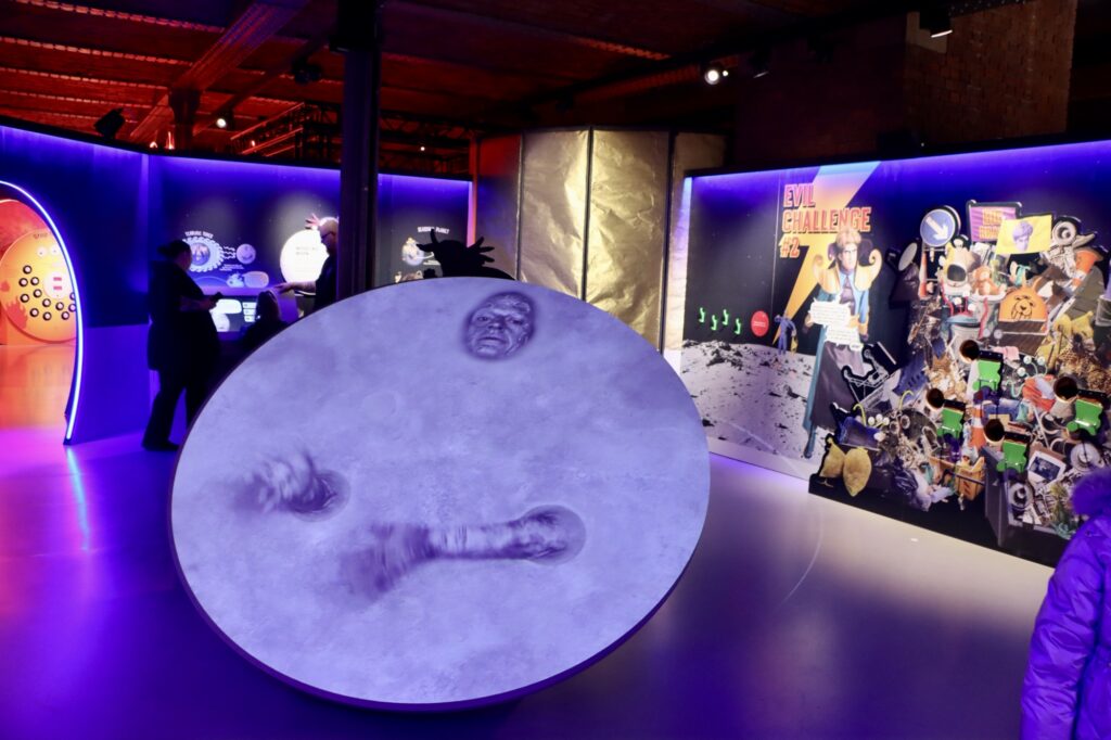 Inside the Cosmic Chaos exhibition at the Manchester Science and Industry Museum