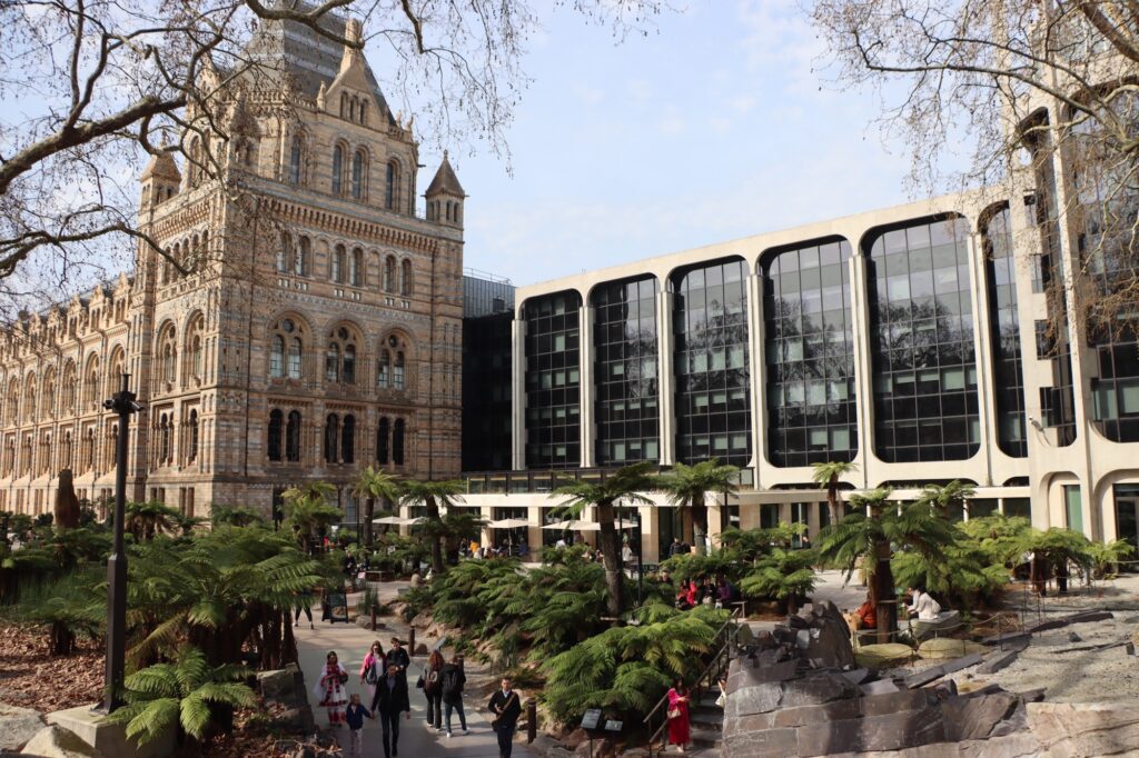 The Evolution Garden at the Natural History Museum